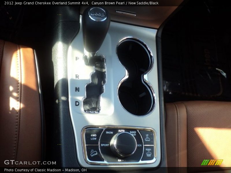 Canyon Brown Pearl / New Saddle/Black 2012 Jeep Grand Cherokee Overland Summit 4x4