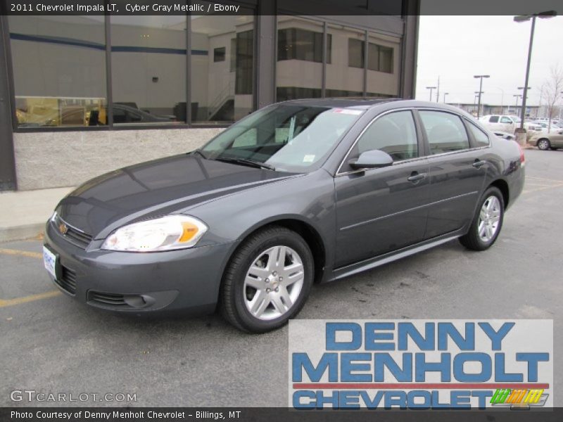 Cyber Gray Metallic / Ebony 2011 Chevrolet Impala LT