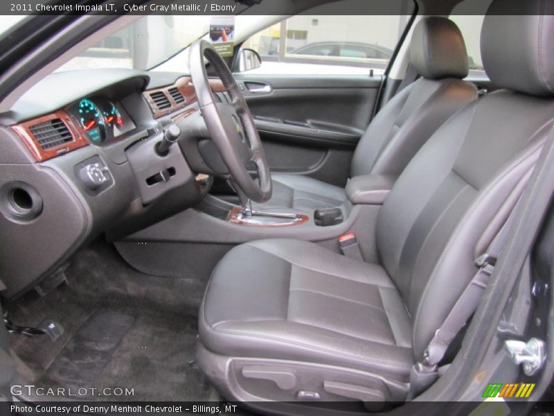 Cyber Gray Metallic / Ebony 2011 Chevrolet Impala LT