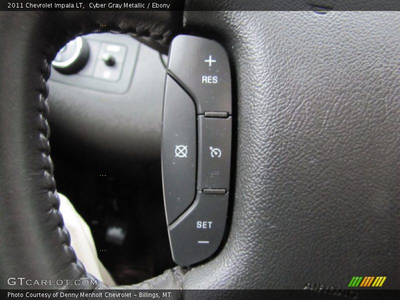 Cyber Gray Metallic / Ebony 2011 Chevrolet Impala LT