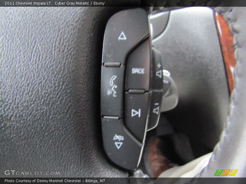 Cyber Gray Metallic / Ebony 2011 Chevrolet Impala LT