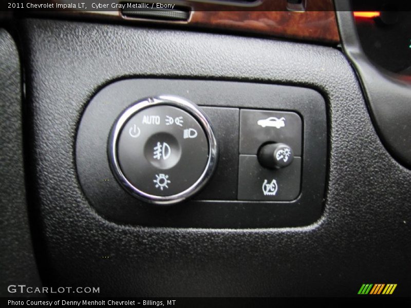 Cyber Gray Metallic / Ebony 2011 Chevrolet Impala LT