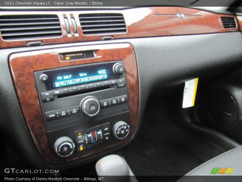 Cyber Gray Metallic / Ebony 2011 Chevrolet Impala LT