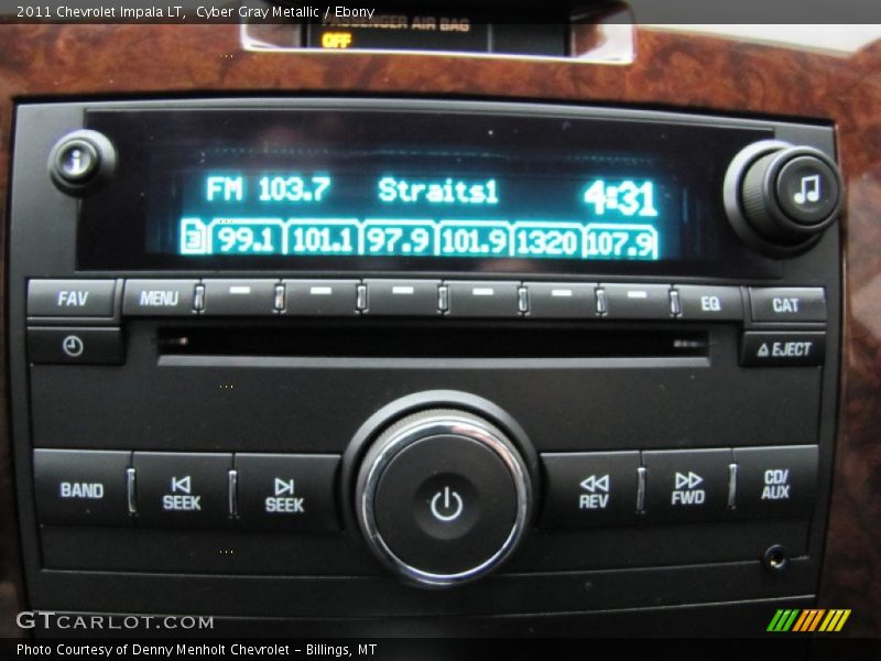 Cyber Gray Metallic / Ebony 2011 Chevrolet Impala LT