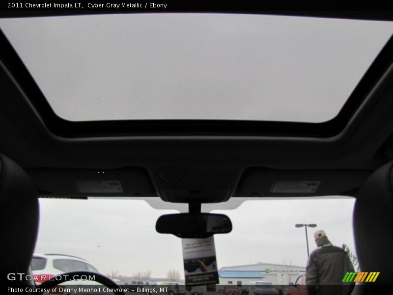 Cyber Gray Metallic / Ebony 2011 Chevrolet Impala LT