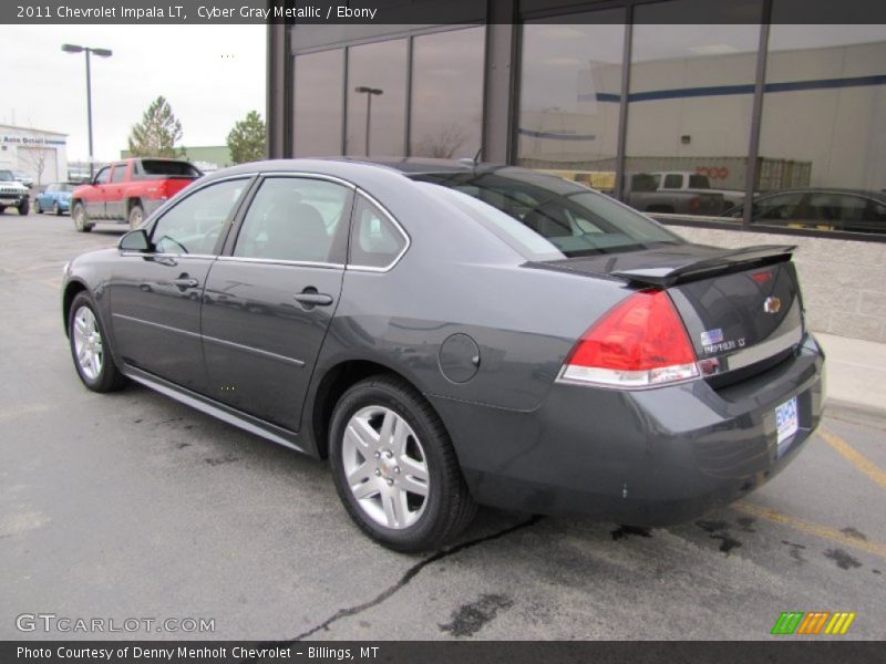 Cyber Gray Metallic / Ebony 2011 Chevrolet Impala LT