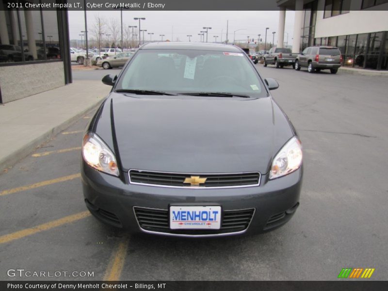 Cyber Gray Metallic / Ebony 2011 Chevrolet Impala LT
