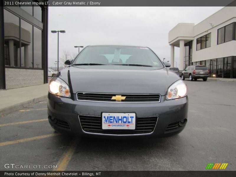 Cyber Gray Metallic / Ebony 2011 Chevrolet Impala LT