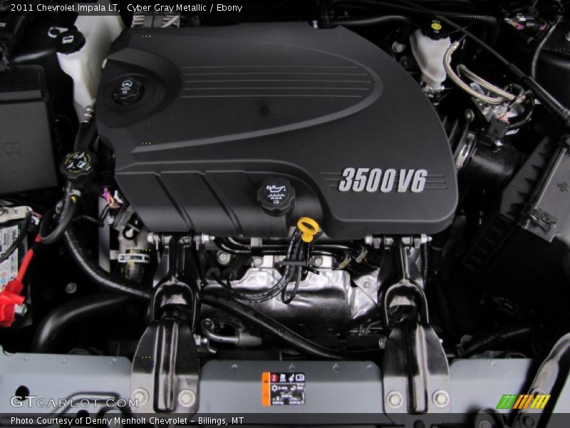 Cyber Gray Metallic / Ebony 2011 Chevrolet Impala LT