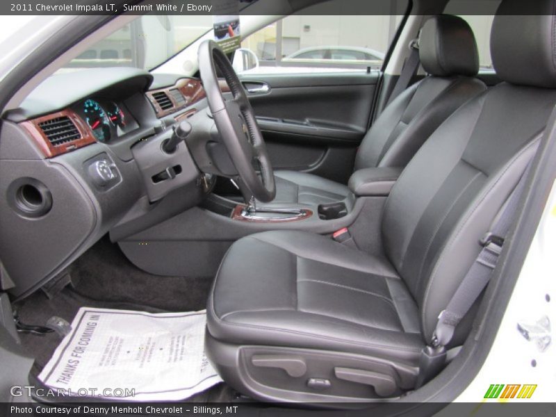 Summit White / Ebony 2011 Chevrolet Impala LT