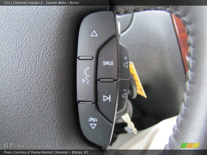 Summit White / Ebony 2011 Chevrolet Impala LT