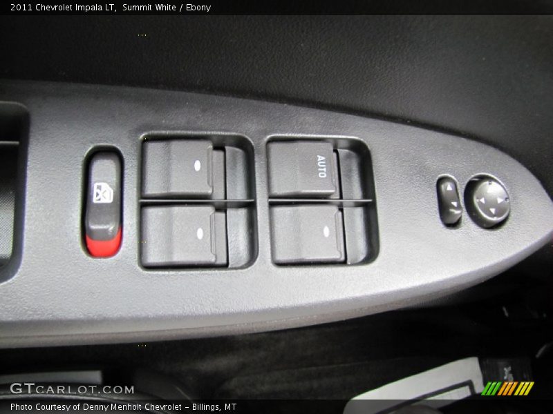Summit White / Ebony 2011 Chevrolet Impala LT