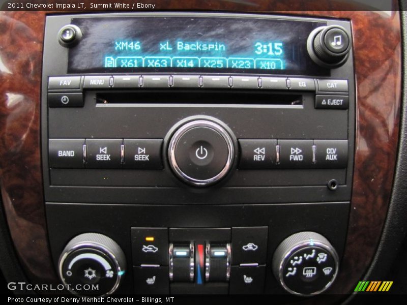 Summit White / Ebony 2011 Chevrolet Impala LT