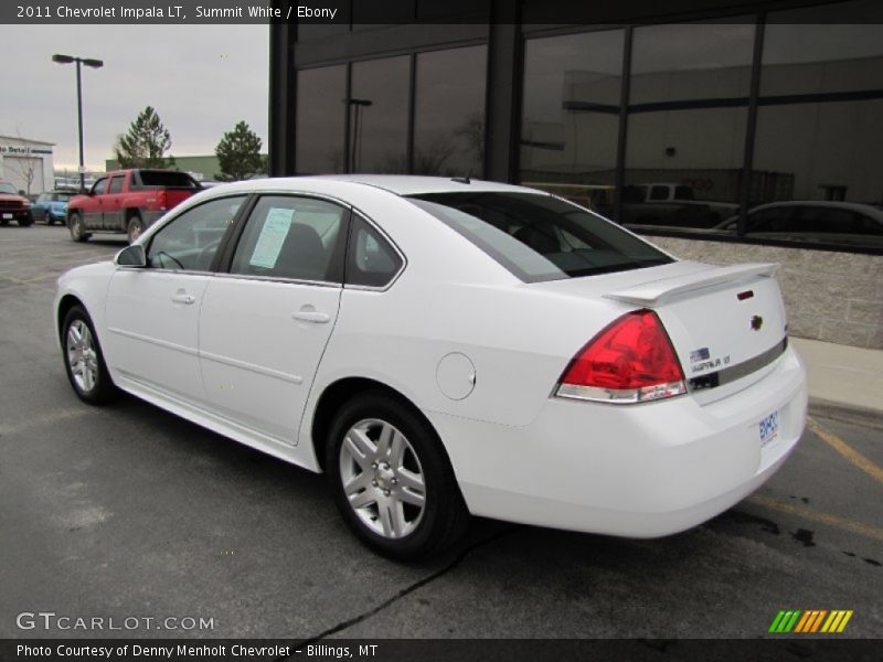 Summit White / Ebony 2011 Chevrolet Impala LT