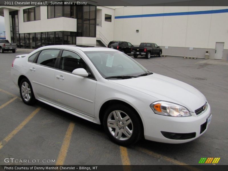 Summit White / Ebony 2011 Chevrolet Impala LT