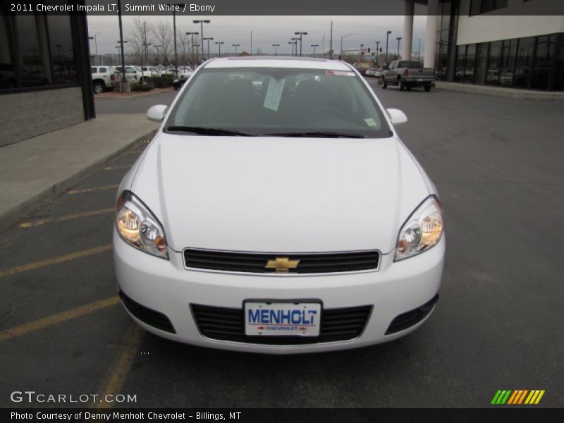 Summit White / Ebony 2011 Chevrolet Impala LT