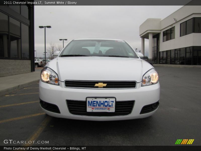 Summit White / Ebony 2011 Chevrolet Impala LT