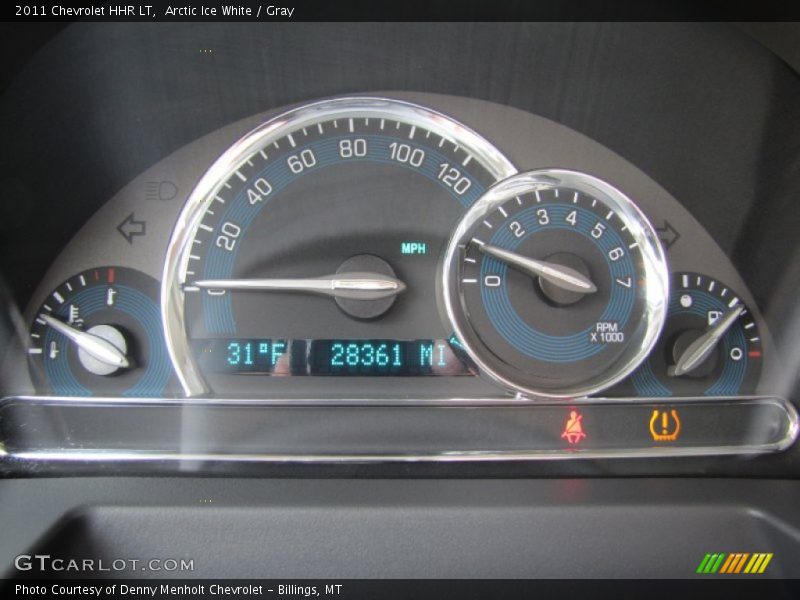 Arctic Ice White / Gray 2011 Chevrolet HHR LT