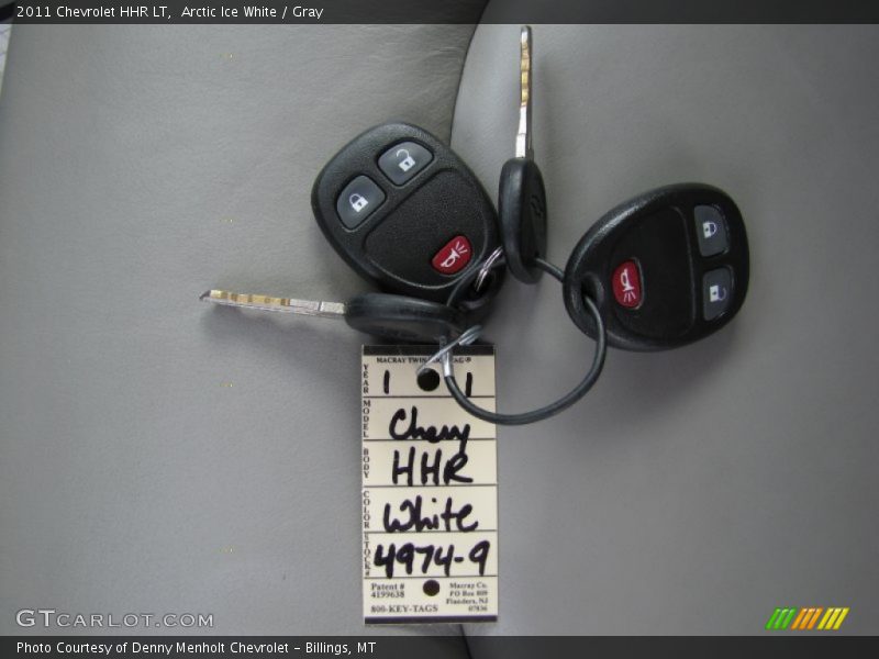 Arctic Ice White / Gray 2011 Chevrolet HHR LT