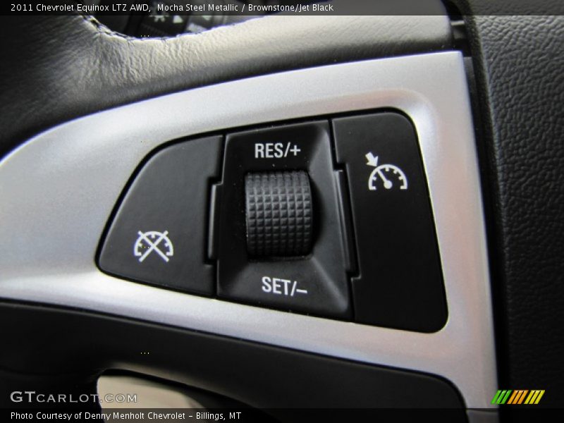 Mocha Steel Metallic / Brownstone/Jet Black 2011 Chevrolet Equinox LTZ AWD