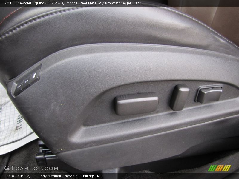 Mocha Steel Metallic / Brownstone/Jet Black 2011 Chevrolet Equinox LTZ AWD