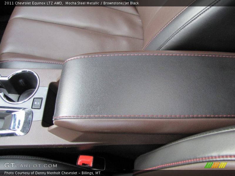 Mocha Steel Metallic / Brownstone/Jet Black 2011 Chevrolet Equinox LTZ AWD