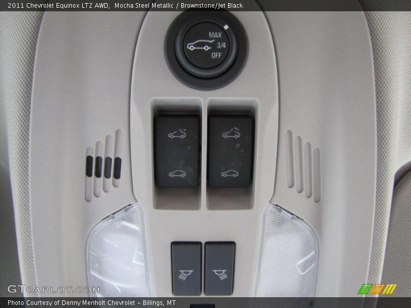 Mocha Steel Metallic / Brownstone/Jet Black 2011 Chevrolet Equinox LTZ AWD