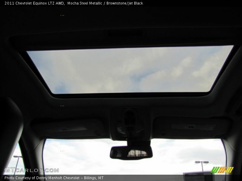 Mocha Steel Metallic / Brownstone/Jet Black 2011 Chevrolet Equinox LTZ AWD