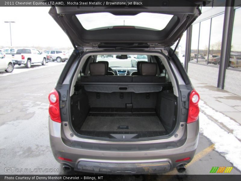 Mocha Steel Metallic / Brownstone/Jet Black 2011 Chevrolet Equinox LTZ AWD