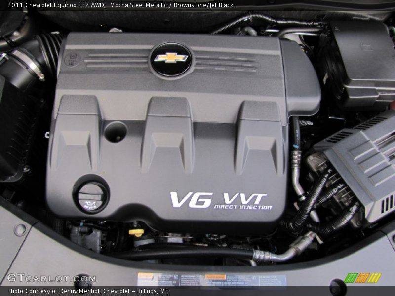 Mocha Steel Metallic / Brownstone/Jet Black 2011 Chevrolet Equinox LTZ AWD