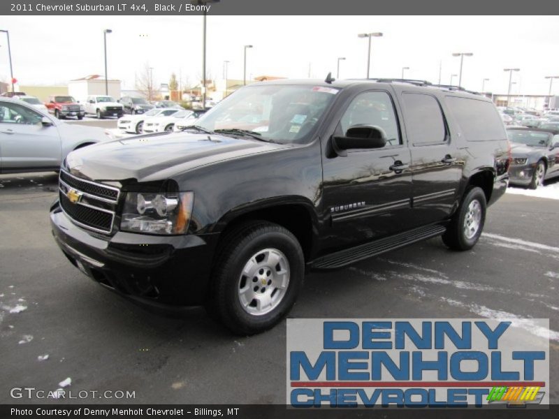 Black / Ebony 2011 Chevrolet Suburban LT 4x4