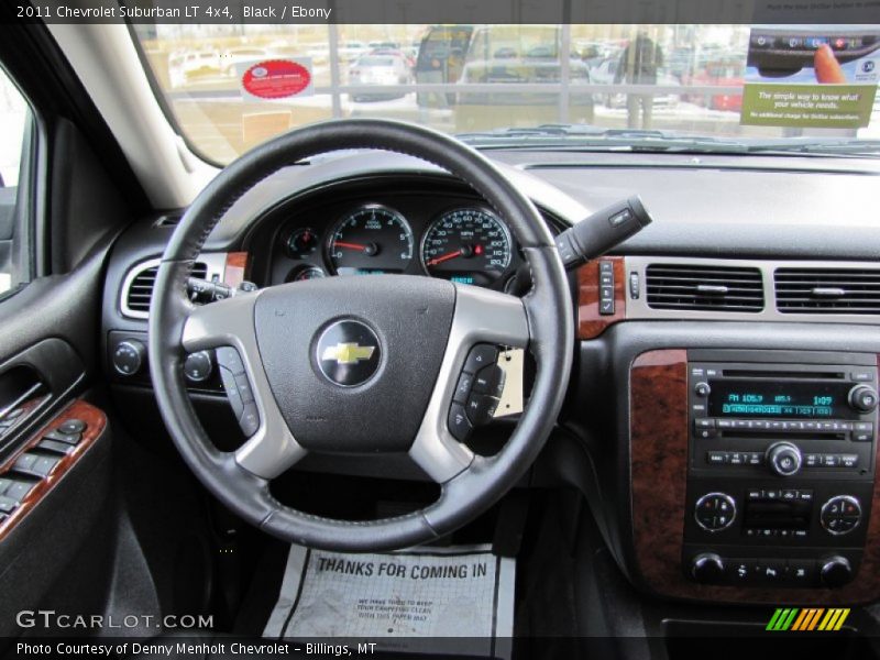 Black / Ebony 2011 Chevrolet Suburban LT 4x4