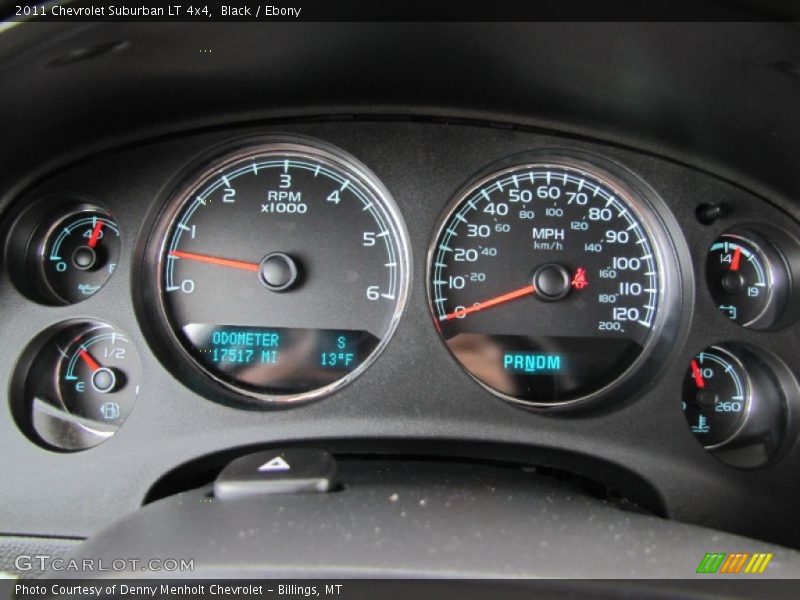 Black / Ebony 2011 Chevrolet Suburban LT 4x4