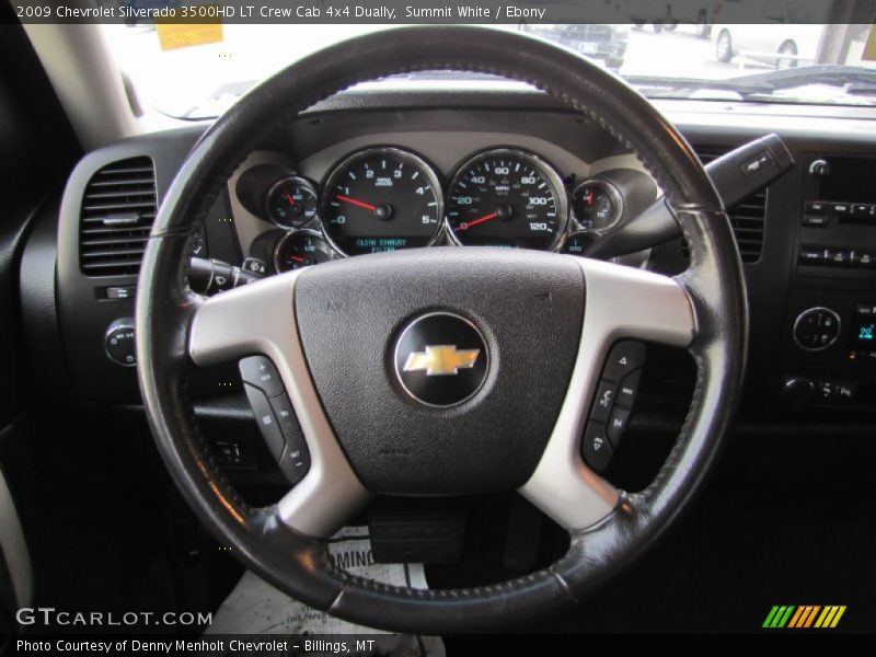  2009 Silverado 3500HD LT Crew Cab 4x4 Dually Steering Wheel
