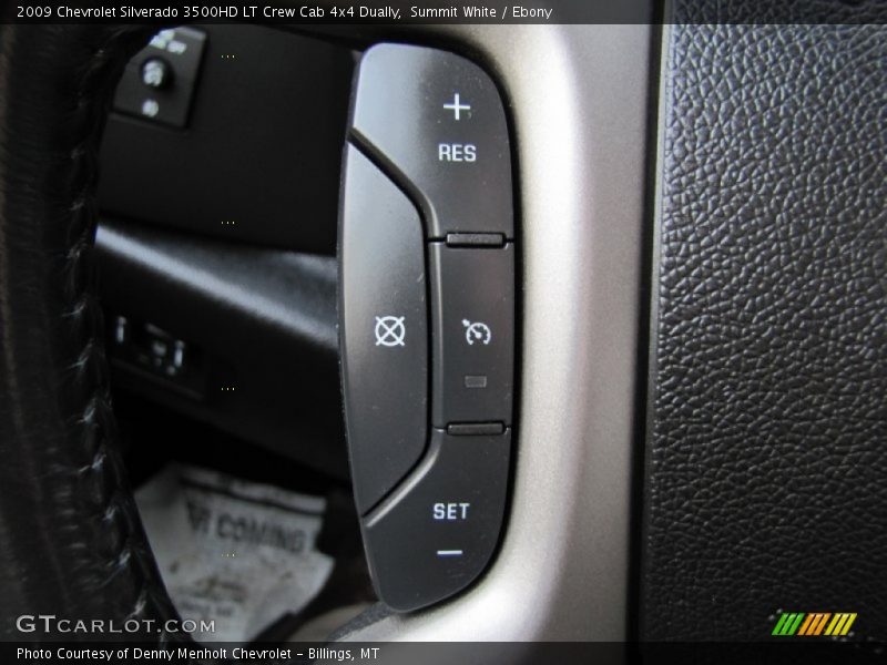 Summit White / Ebony 2009 Chevrolet Silverado 3500HD LT Crew Cab 4x4 Dually