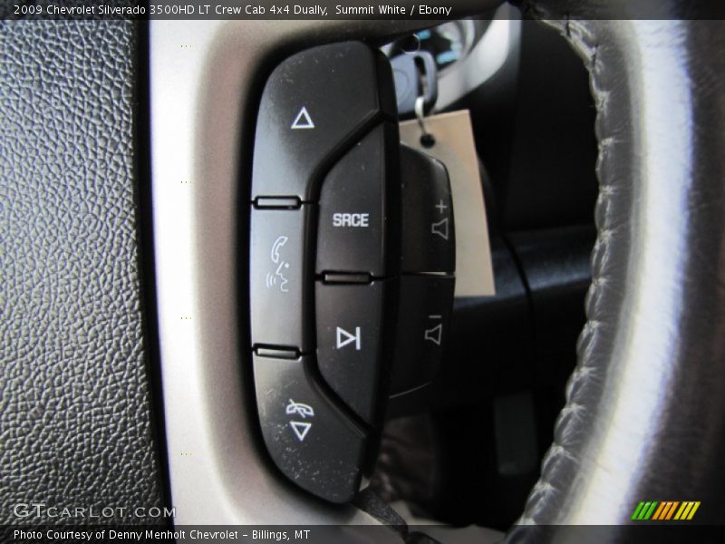 Summit White / Ebony 2009 Chevrolet Silverado 3500HD LT Crew Cab 4x4 Dually