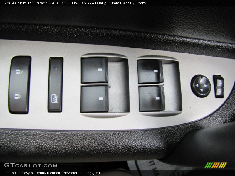Summit White / Ebony 2009 Chevrolet Silverado 3500HD LT Crew Cab 4x4 Dually