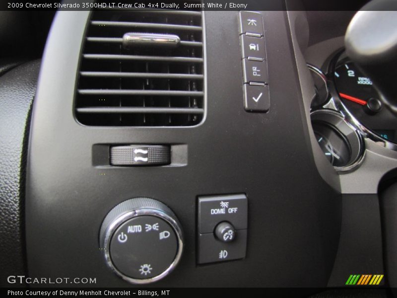 Summit White / Ebony 2009 Chevrolet Silverado 3500HD LT Crew Cab 4x4 Dually