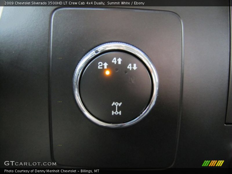 Summit White / Ebony 2009 Chevrolet Silverado 3500HD LT Crew Cab 4x4 Dually
