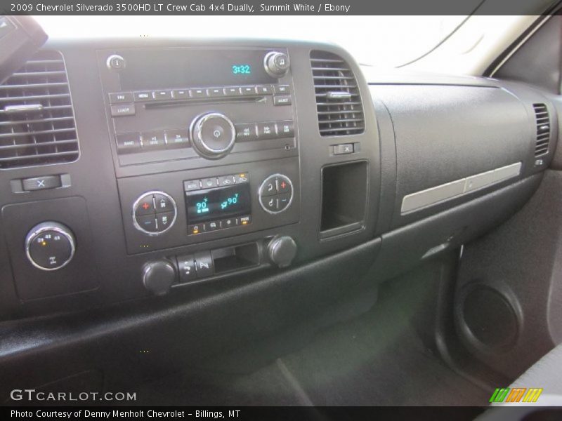 Summit White / Ebony 2009 Chevrolet Silverado 3500HD LT Crew Cab 4x4 Dually