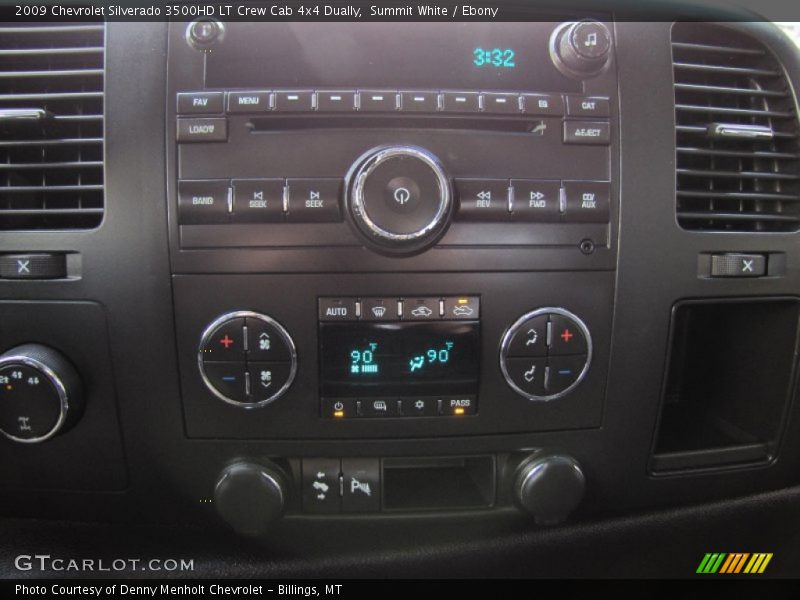 Summit White / Ebony 2009 Chevrolet Silverado 3500HD LT Crew Cab 4x4 Dually