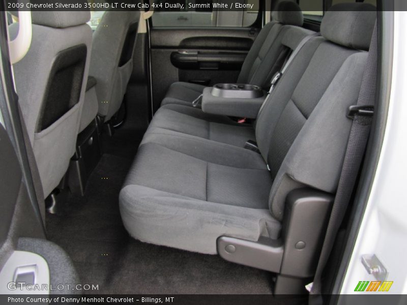 Summit White / Ebony 2009 Chevrolet Silverado 3500HD LT Crew Cab 4x4 Dually