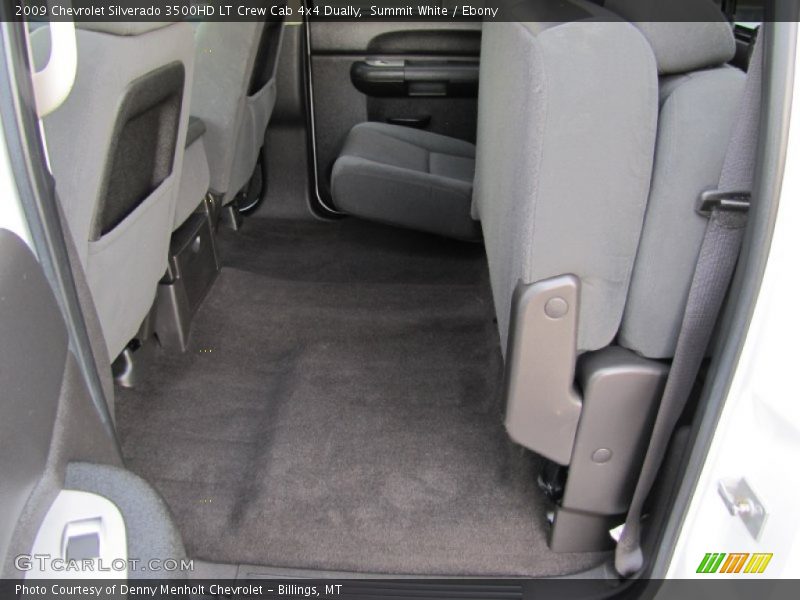 Summit White / Ebony 2009 Chevrolet Silverado 3500HD LT Crew Cab 4x4 Dually