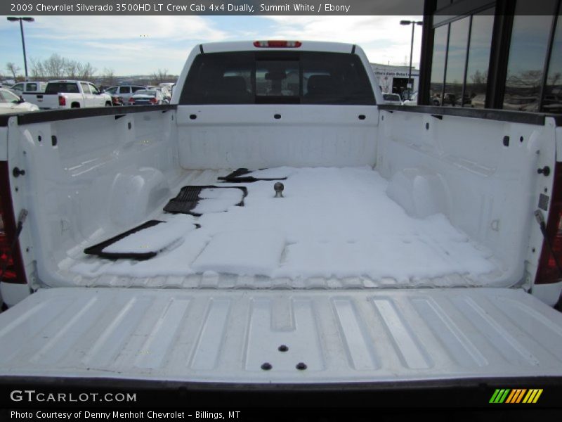 Summit White / Ebony 2009 Chevrolet Silverado 3500HD LT Crew Cab 4x4 Dually