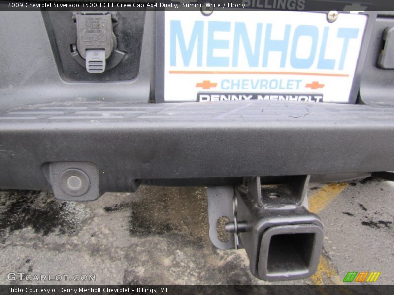 Summit White / Ebony 2009 Chevrolet Silverado 3500HD LT Crew Cab 4x4 Dually