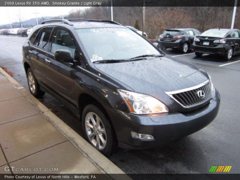 Smokey Granite / Light Gray 2009 Lexus RX 350 AWD