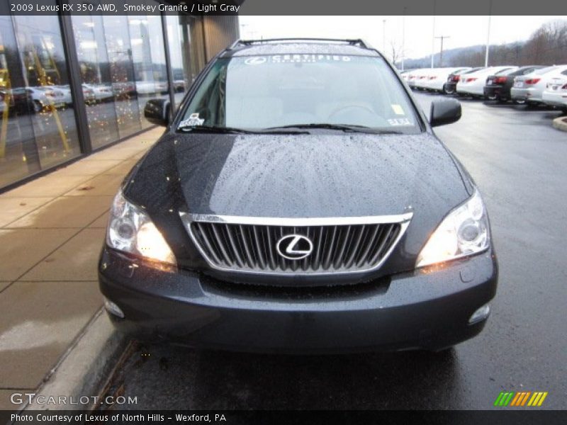 Smokey Granite / Light Gray 2009 Lexus RX 350 AWD