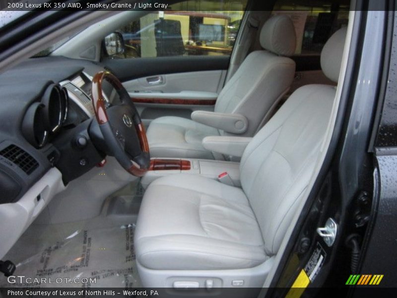 Smokey Granite / Light Gray 2009 Lexus RX 350 AWD