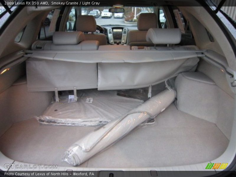 Smokey Granite / Light Gray 2009 Lexus RX 350 AWD