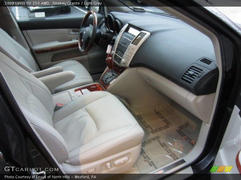 Smokey Granite / Light Gray 2009 Lexus RX 350 AWD